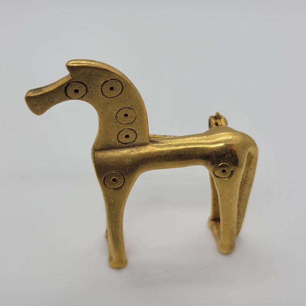 Gold Horse Pin/ Brooch PIN_GD0001